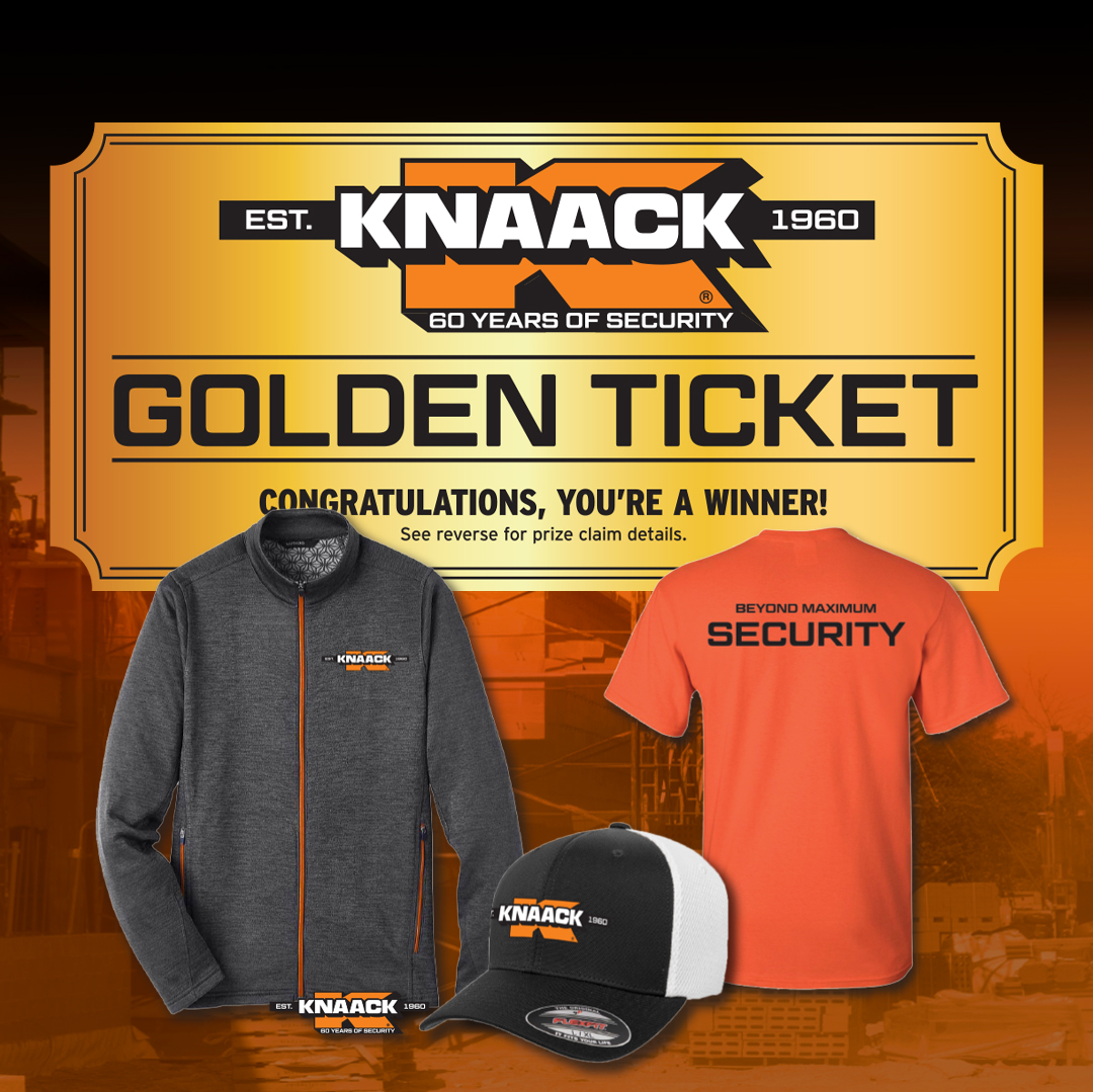 KNAACK Golden Ticket Swag