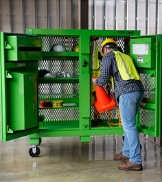 KNAACK Safety Kage Jobsite Storage PPE Organization
