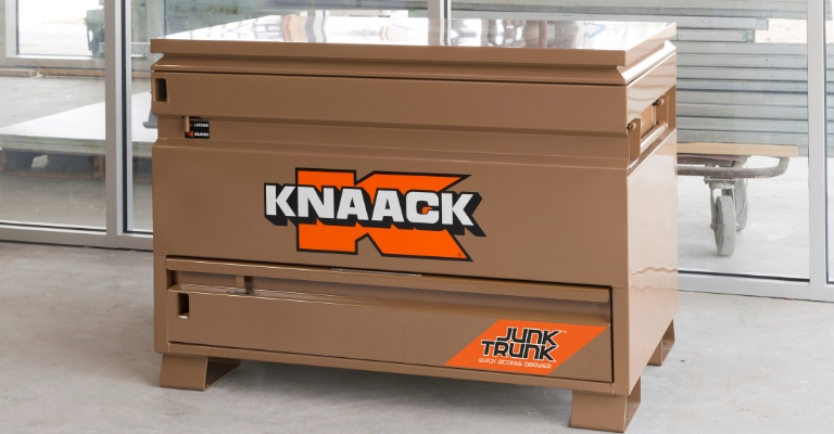 KNAACK 4830-D Jobsite Storage Box Heavy Duty Design