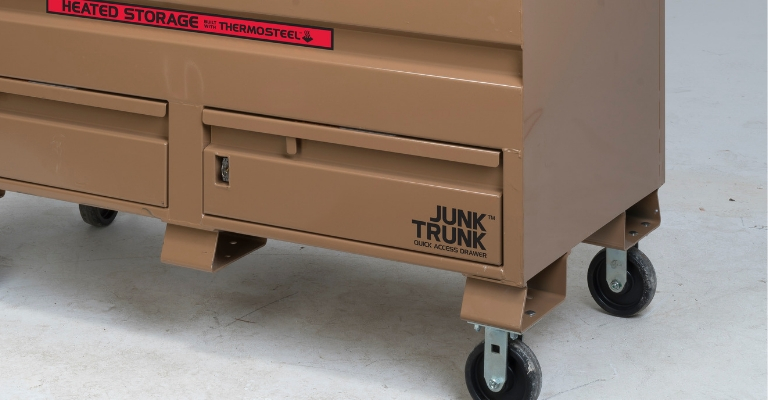 KNAACK 89-DH Jobsite Storage Box with ThermoSteel Heated Storage