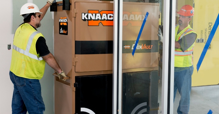 KNAACK DataVault is a mobile work environment for the jobsite