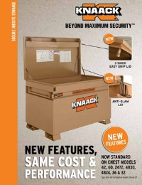 KNAACK JOBMASTER Chest Features Flyer