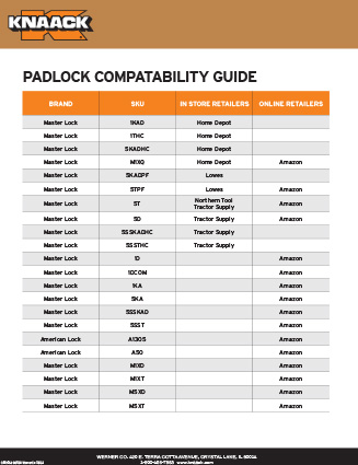KNAACK-Lock-Compatibility KNAACK-Lock-Compatibility