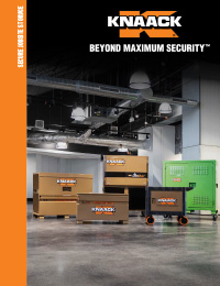 KNAACK Secure Jobsite Storage US Catalog