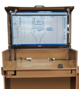 KNAACK DataVault Mobile 32 inch TV Monitor